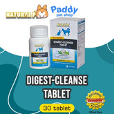 Viên Hỗ Trợ Tiêu Hóa, Thải Độc Ruột Cho Chó Mèo Natural Pet Digest Clease (Hộp 30 viên) - Paddy Pet Shop